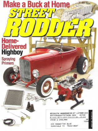 STREET RODDER 2008 JAN - BUILD A TRUCK, GEN III & IV GM ENGINES, 700-R4 FIX